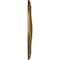 Ekena Millwork Carton Ceiling Medallion (For Canopies up to 3 3/4"), Hand-Painted Pale Gold, 17 3/4"OD x 1 3/8"P CM18CAPAS - alternate 2